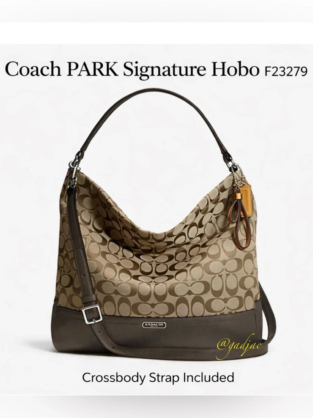 Coach PARK Signature Hobo | Style F23279